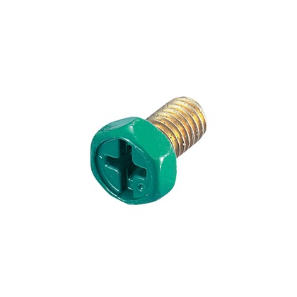 BRASS GREEN BOLTS FOR EARTH TERMINALS